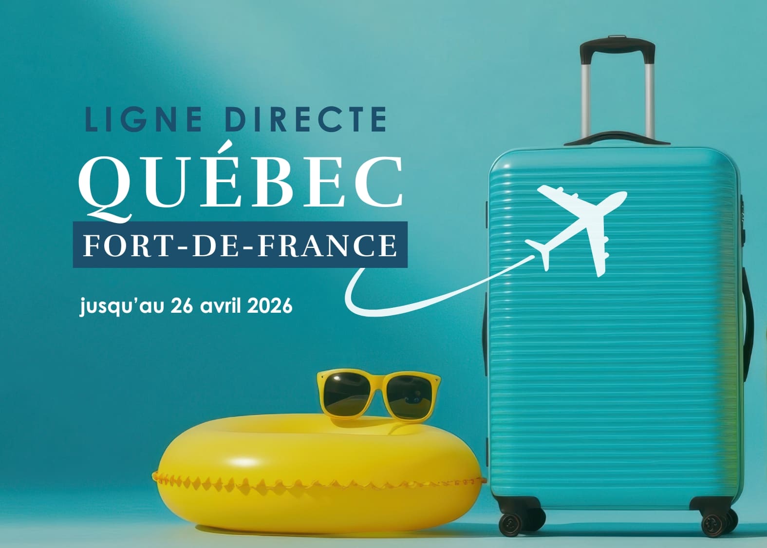 Vol direct Québec – Martinique