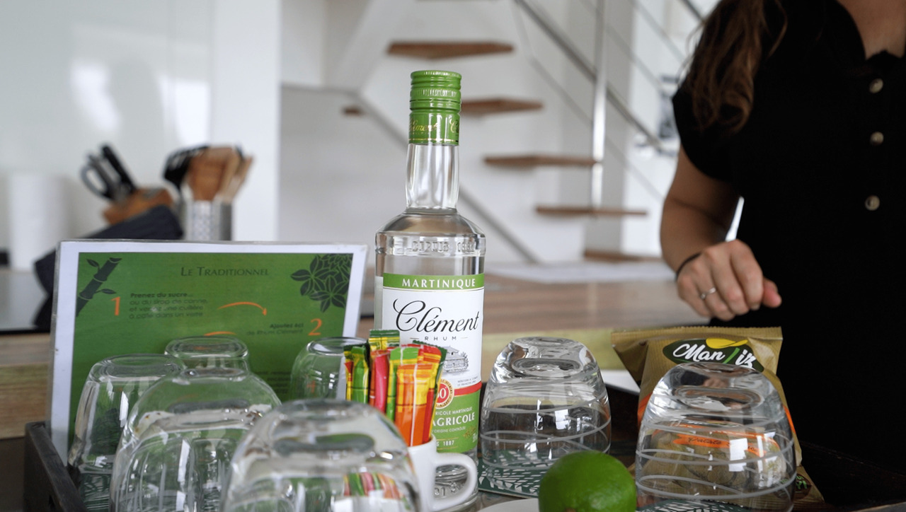 Panier d'accueil location saisonnière antilles