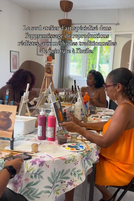 Shanon atelier peinture Martinique - infos et modalités