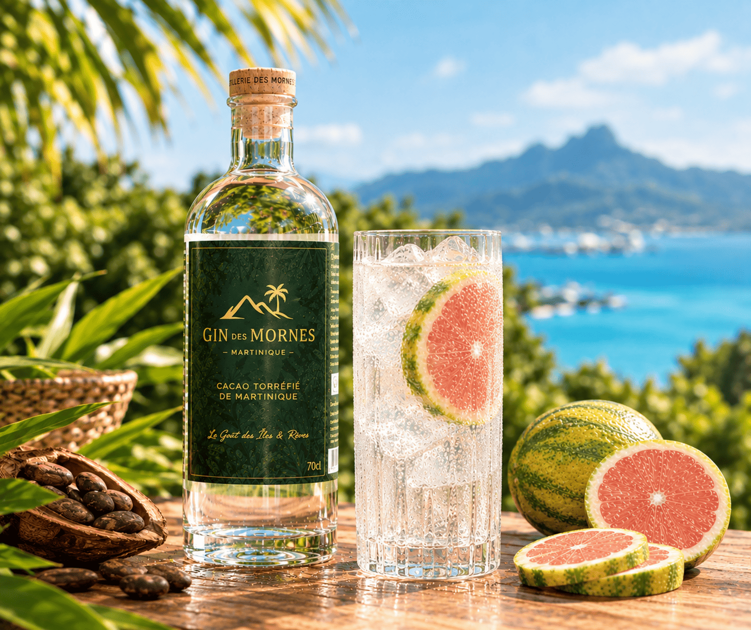 Gin artisanal en Martinique – La Distillerie des Mornes