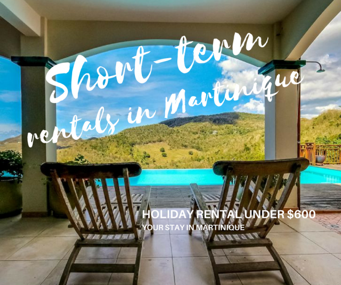 special offers for short term rental in Martinique