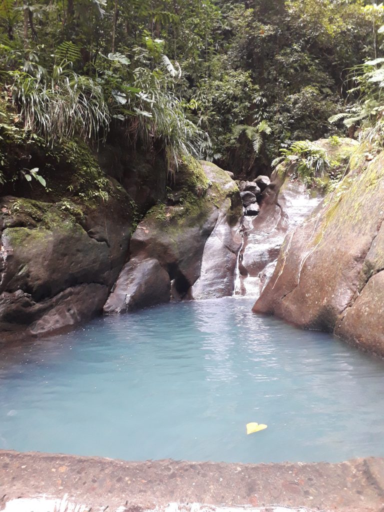 Découvrir le bassin bleu Guadeloupe